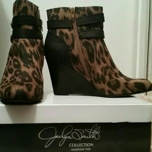 Leopard Print Booties